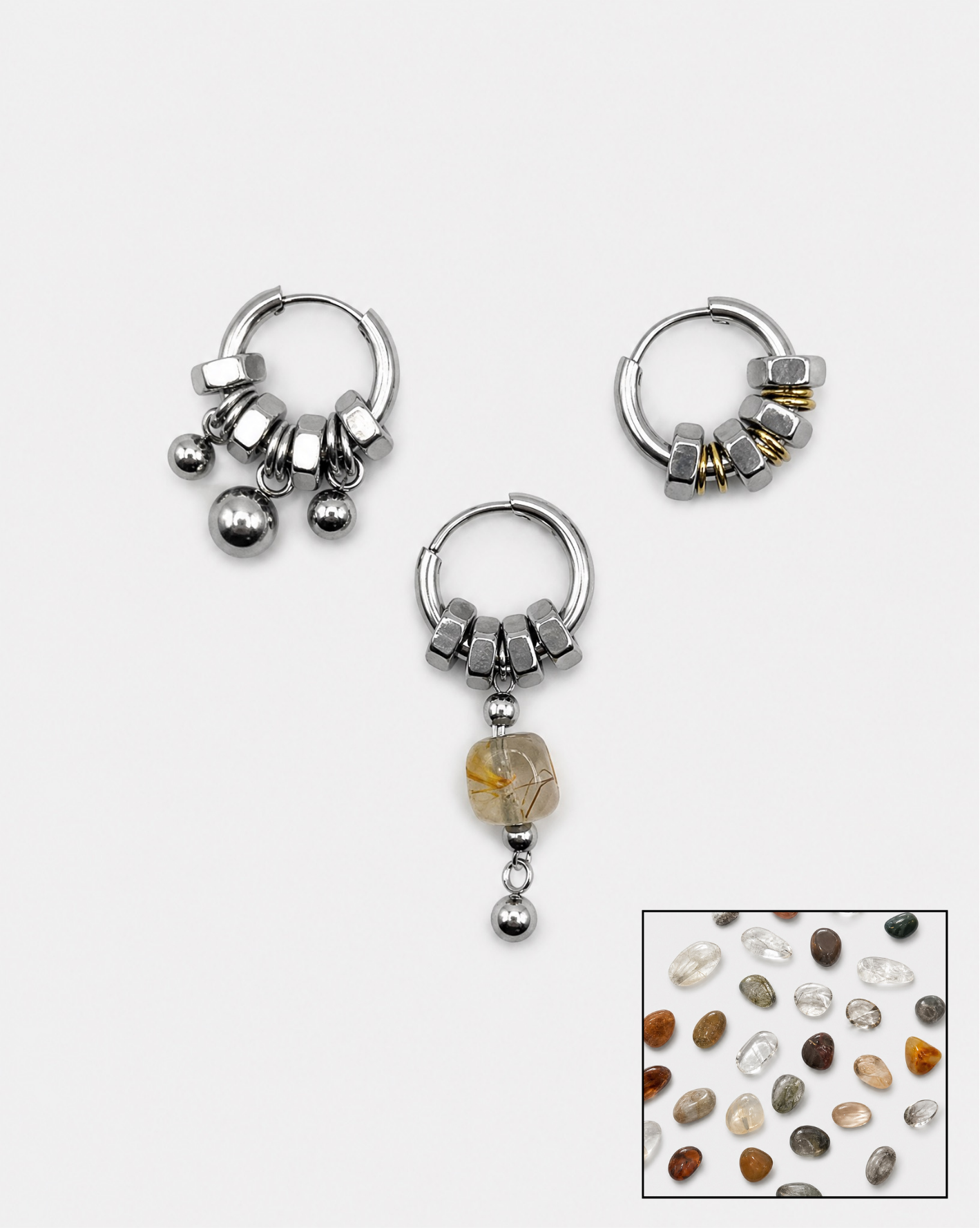 Boucles d'oreilles - Belaz set